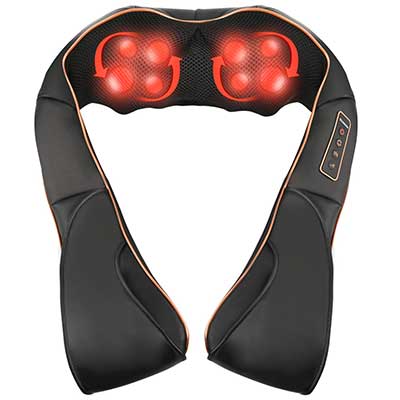 Shiatsu Back, Neck and Shoulder Massager with Heat