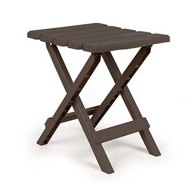 Camco Adirondack Portable Outdoor Folding Side Table