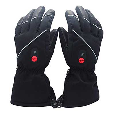 Savior Heated Gloves with Rechargeable Li-Ion Battery