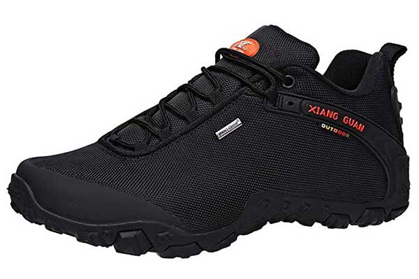 XIANG GUAN Men’s Outdoor Low-Top Oxford Lightweight Trekking Hiking Shoes