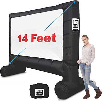 EasyGo Products 14’ Inflatable Mega Movie Screen