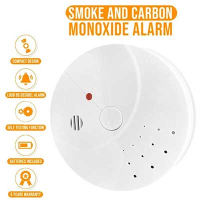 Combination Smoke and Carbon Monoxide Detector