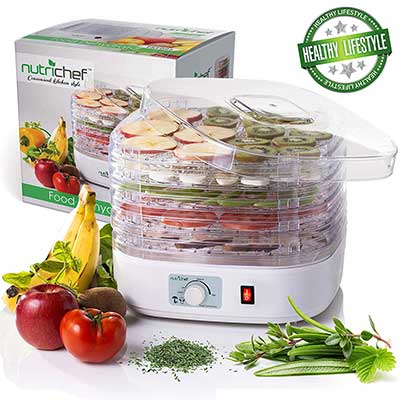 NutriChef Electric Multi-Tier Food Dehydrator Machine