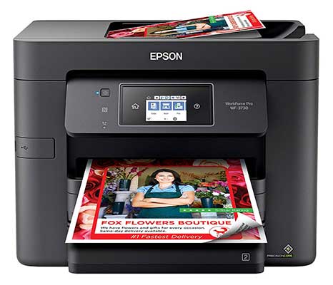 Epson Workforce Pro WF-3730 All-in-One Wireless Color Printer