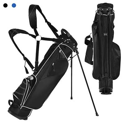 Tangkula Stand Bag Lightweight Organized Golf Bag