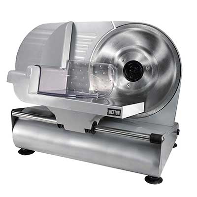 Weston 61-091-W Heavy Duty Meat and Food Slicer