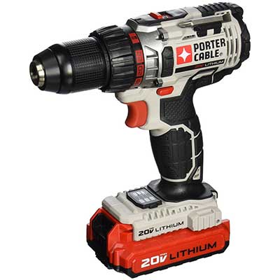 PORTER-CABLE 20V MAX Cordless Drill/Driver Kit – ½ inch