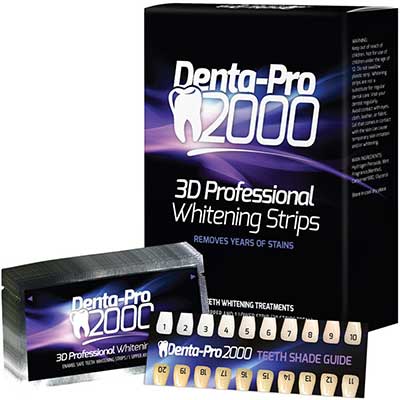 Professional Teeth Whitening Strips – by Dental Pro 2000