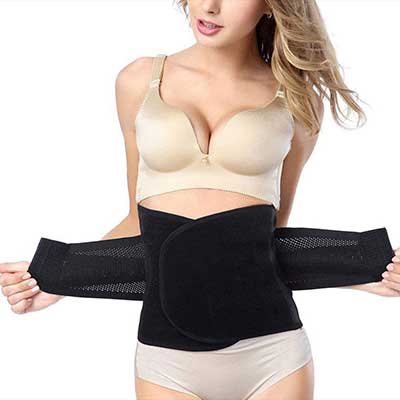 GOEGE Breathable Postnatal Recovery Maternity Support Belt