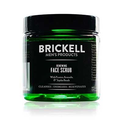 Brickell Men’s Renewing Face Scrub for Men