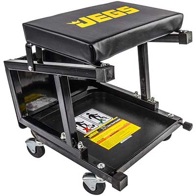 JEGS 81156 Creeper Seat and Step Stool Seat