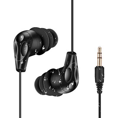AGPTEK IPX8 Waterproof in-Ear Headphones