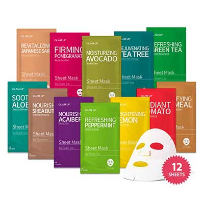 Sheet mask by Glam up Facial Sheet Masks