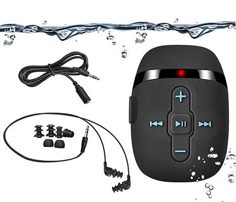 Waterproof MP3 Player for Swimming and Running