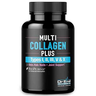 Multi Collagen Pills – Collagen Peptides + Absorption Enhancer
