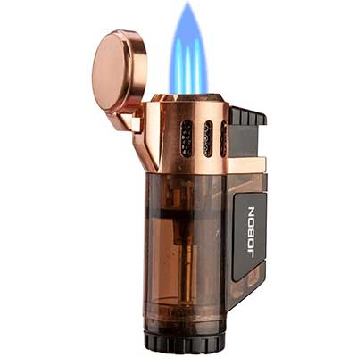 Torch Butane Lighter 3 Jet Flame Refillable Lighter 1 Pack
