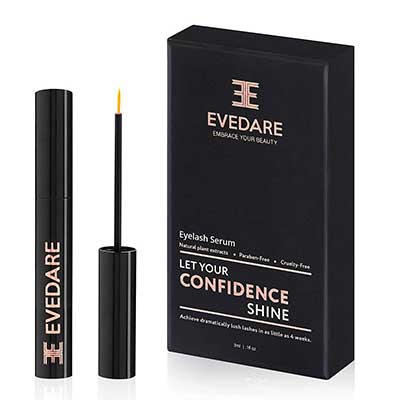 EVEDARE Advanced Natural Extract Eyelash Growth Serum