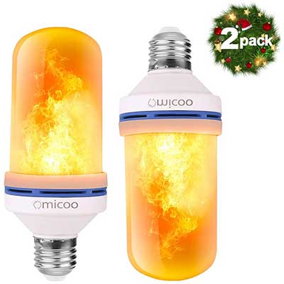 Omicoo LED Flame Effect Light Bulb