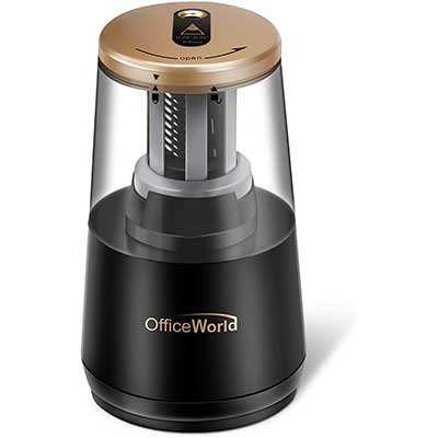 OfficeWorld Helical Steel Blade Pencil Sharpener