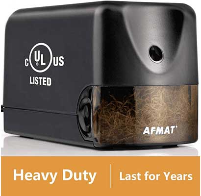 AFMAT Heavy Duty Electric Pencil Sharpener