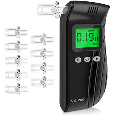 Breathalyzer, [FDA Certification] VEIPAO Professional Alcohol Tester