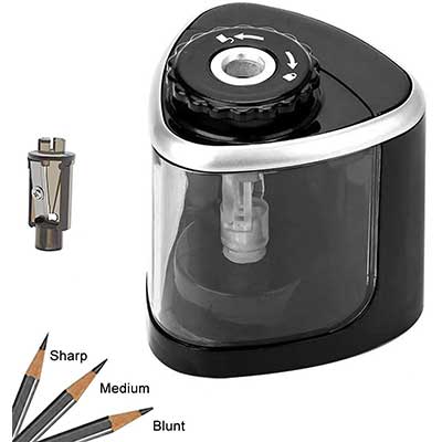 Merangue Battery-Powered Pencil Sharpener