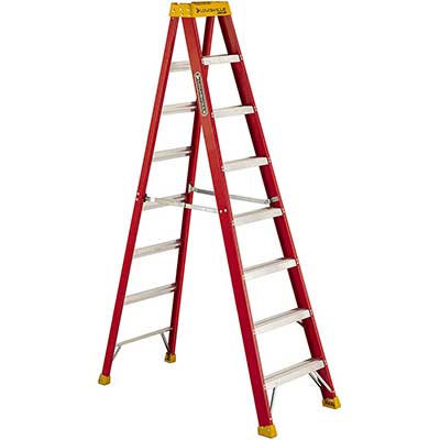 Louisville Ladder 300-Pound Fiberglass Stepladder