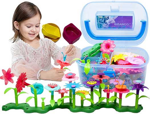 BIRANCO. Flower Garden Building Toys