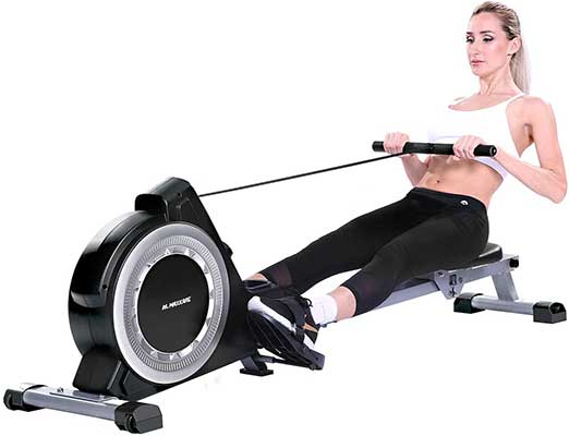 MaxKare 16 Levels Magnetic Folding Exercise Rower