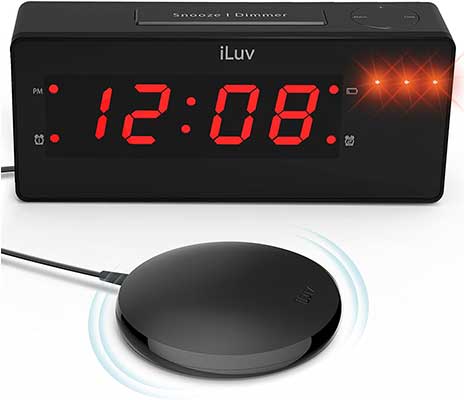 iLuv Time Shaker Wow Vibrating Alarm Clock