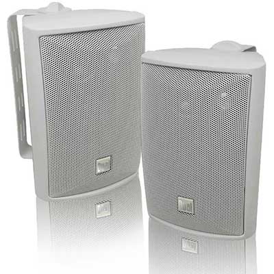 Dual Electronics LU43PW 3-Way High-Performance Outdoor Indoor Speaker