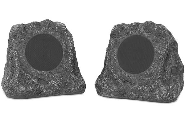 Innovative Technology Outdoor Rock Speaker Pair