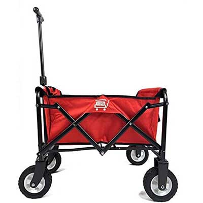 PA Collapsible Folding Wagon Foldable Outdoor Cart