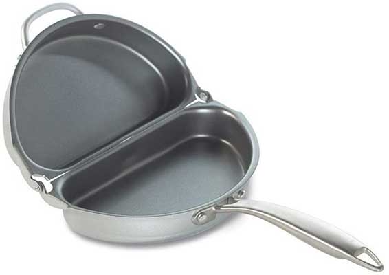 Nordic Ware Italian Frittata and Omelette Pan, 8.4 Inches