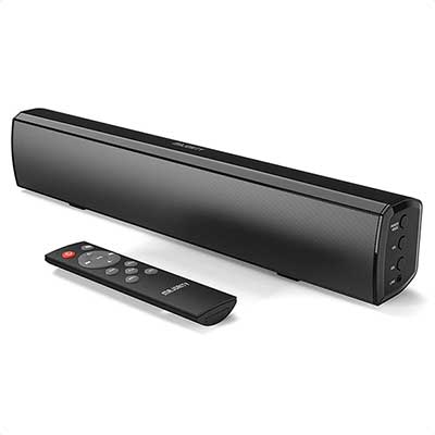 Majority Bowfell Small Sound Bar for TV and Gaming