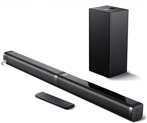 Bomaker Sound Bar with Subwoofer, 100W