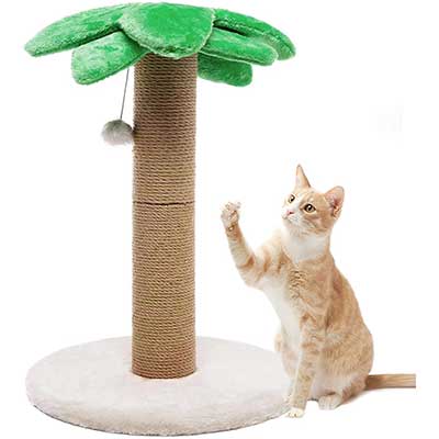 LUCKITTY Small Cat Scratching Post Posts