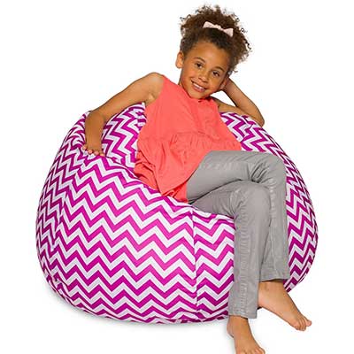 Posh Creations Bean Bag Chair for Kids, Teens, &Adults