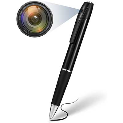 ONZPUCO 1080P Hidden Spy Pen Camera, 32GB SD Card