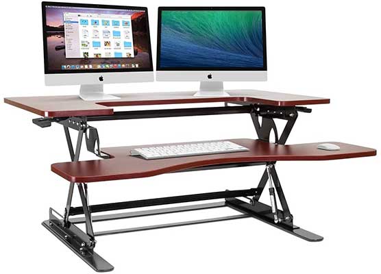 Halter Height Adjustable Pre-Assembled Standing Desk Converter