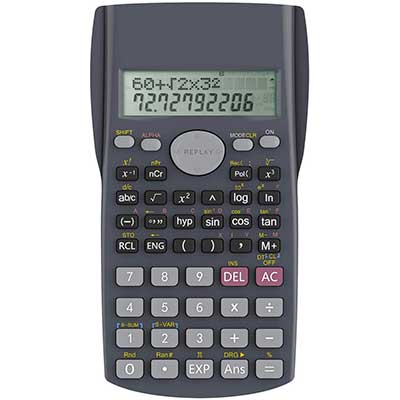 Helect 2-Line Engineering Scientific Calculator