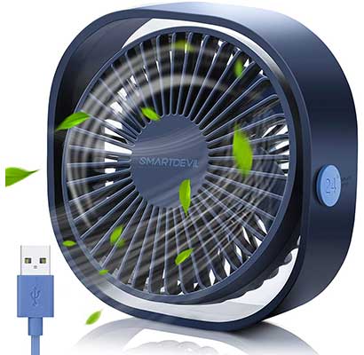 SmartDevilSmall Personal USB Desk Fan