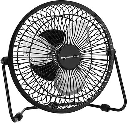 AmazonCommercial 6-Inch Table Fan