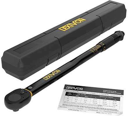 LEXIVON ½-Inch Drive Click Torque Wrench