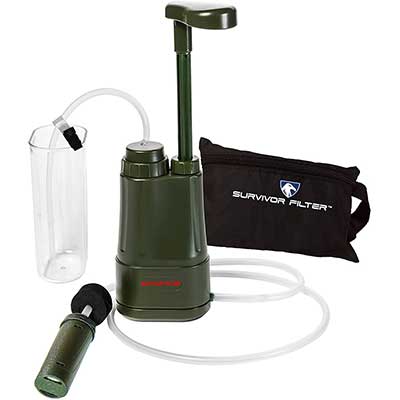 Survivor Filter Pro–Hand-Pump Camping Water-Filter