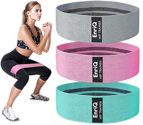 EnriQ Booty Bands Fabric Resistance Bands
