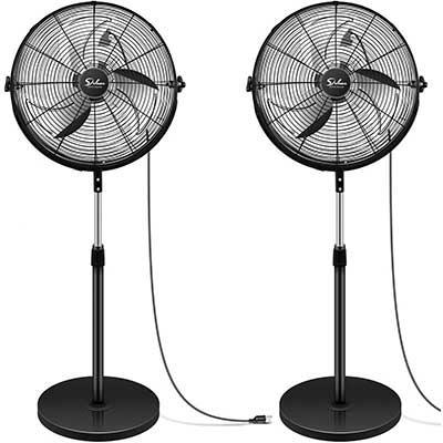 Simple Deluxe Pedestal Fan