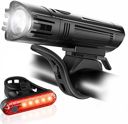 Ascher Ultra Bright Bike Light Set