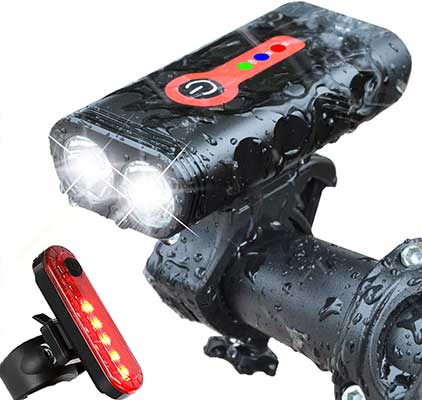 BurningSun Bike Light Set