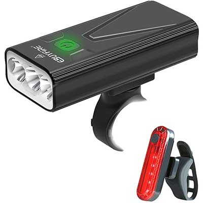 EBUYFIRE USB Rechargeable Bike Light Set